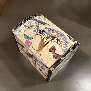 Floral Decorative Storage Box